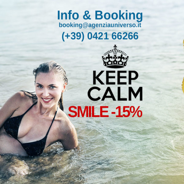 SMILE savings are guaranteed 15% discount from 29 August to 10 October 2020