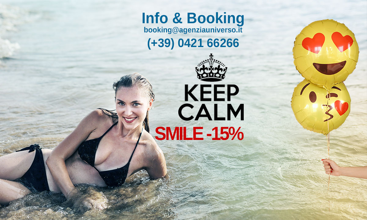 SMILE savings are guaranteed 15% discount from 29 August to 10 October 2020