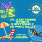 Settembre al mare: offerta 3×2