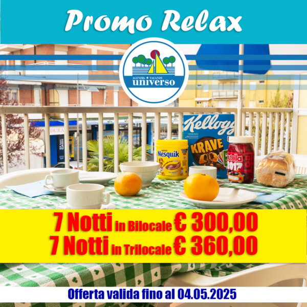 Promo Relax a Eraclea Mare
