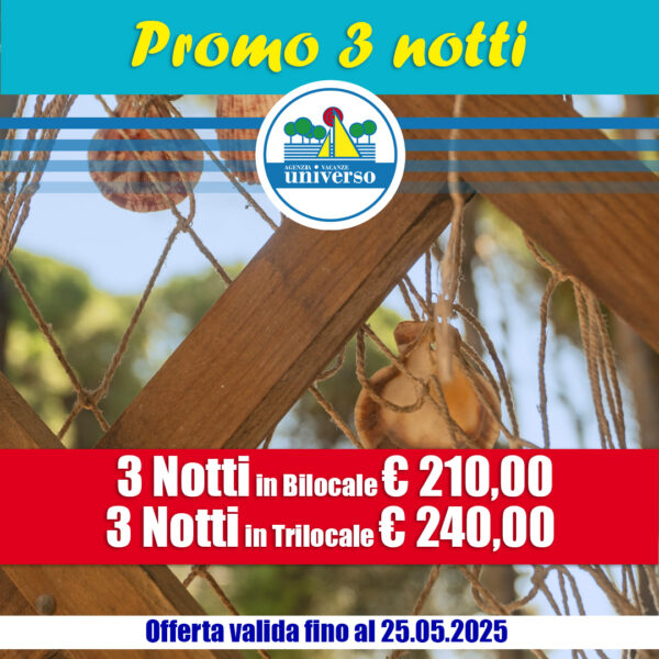 Promo 3 notti a Eraclea Mare